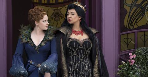 Amy and Maya filming 'Disenchanted'