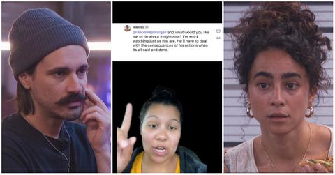 BB27: Vince’s Girlfriend, Kelsey, Addresses Morgan Showmance