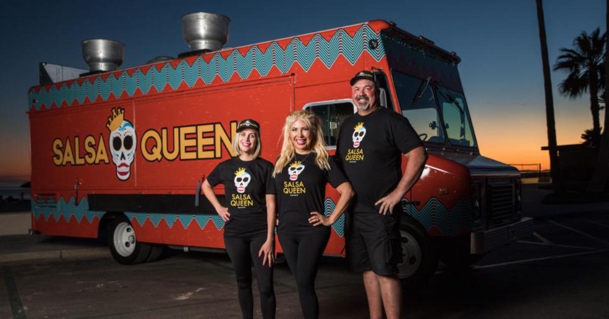 Team Salsa Queen in 'The Great Food Truck Race.'