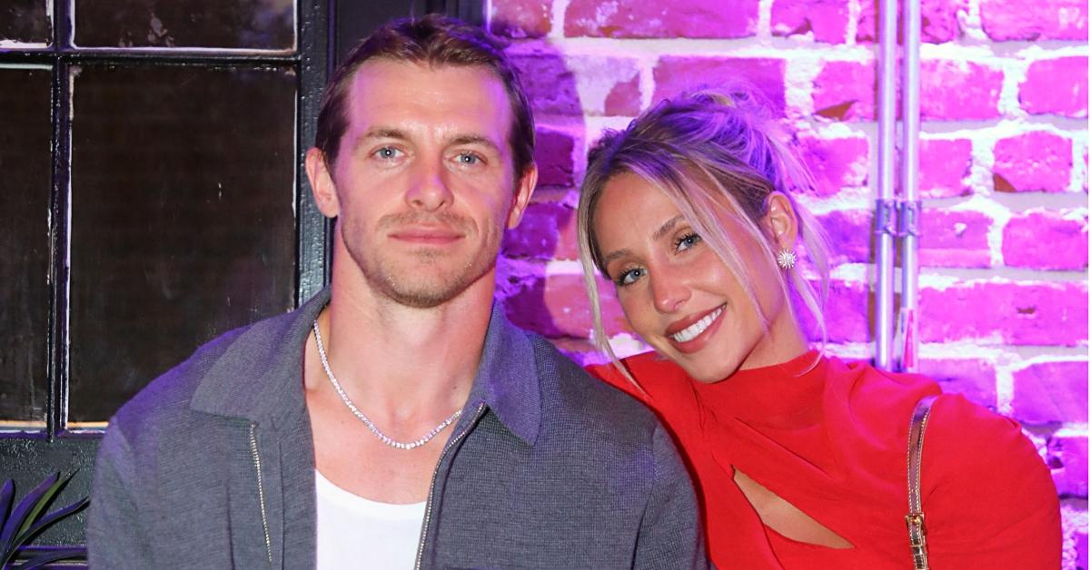 (l-r): Braxton Berrios and Alix Earle attending an event.