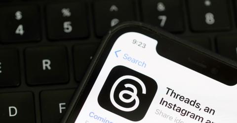 In this photo illustration, the Threads logo is displayed on a cell phone on July 05, 2023 in San Anselmo, California.