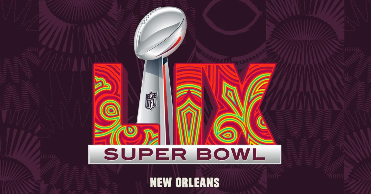 Super Bowl LIX official logo.