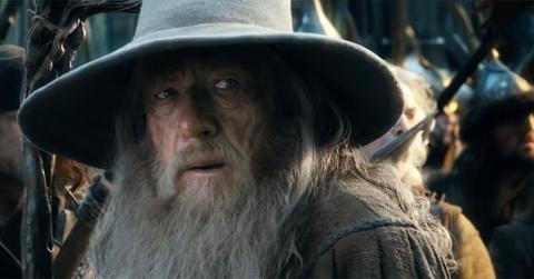 Gandalf as he appears in 'The Hobbit: The Battle of the Five Armies'