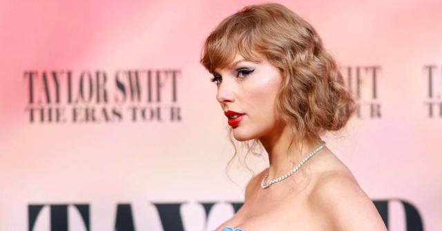 Taylor Swift attends Taylor Swift The Eras Tour Concert Movie World Premiere at AMC The Grove 14 on October 11, 2023 in Los Angeles, California.