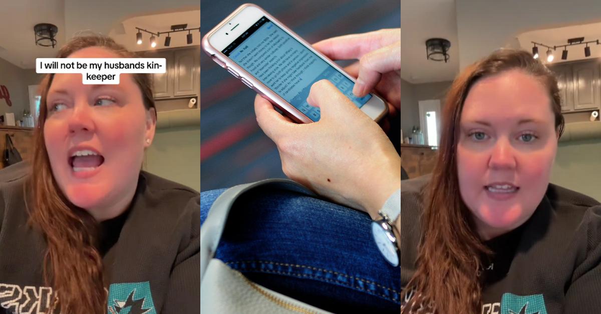 Wife Explains She’s “Not Primary Communicator” to Her InLaws