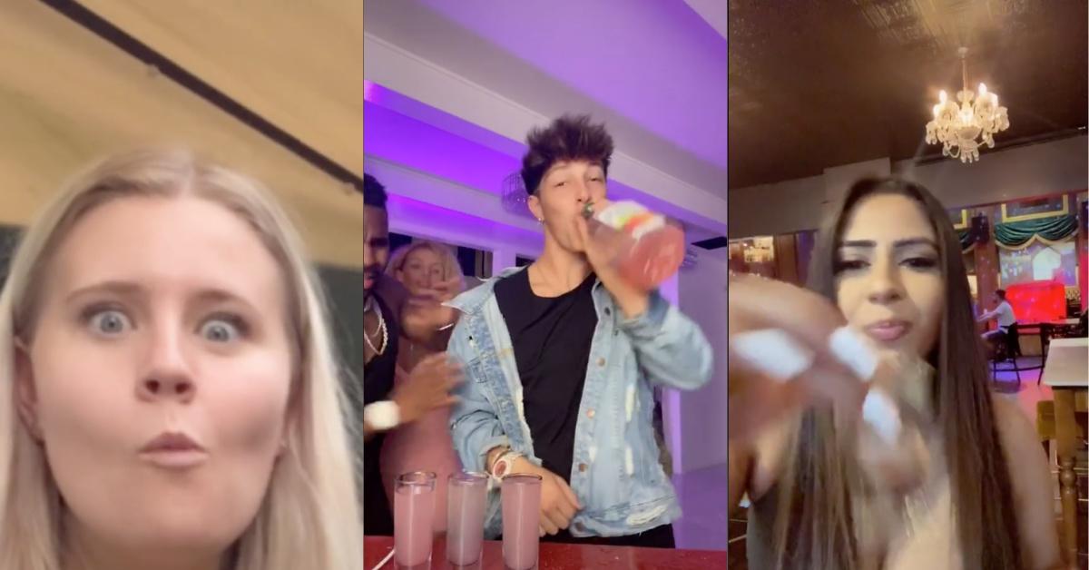 The “Take a Shot and Make a TikTok” Trend Is Officially Going Viral