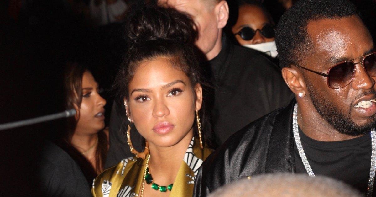 Cassie and Diddy together at an event in 2017.