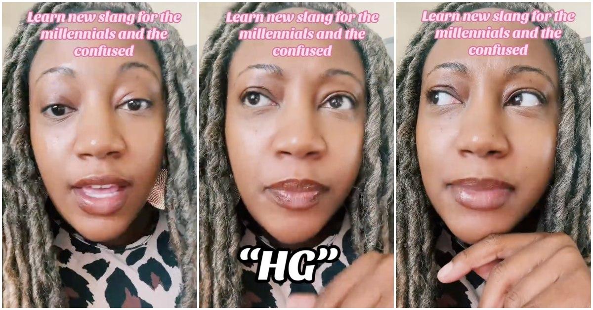 A woman on TikTok explains what HG stands for.