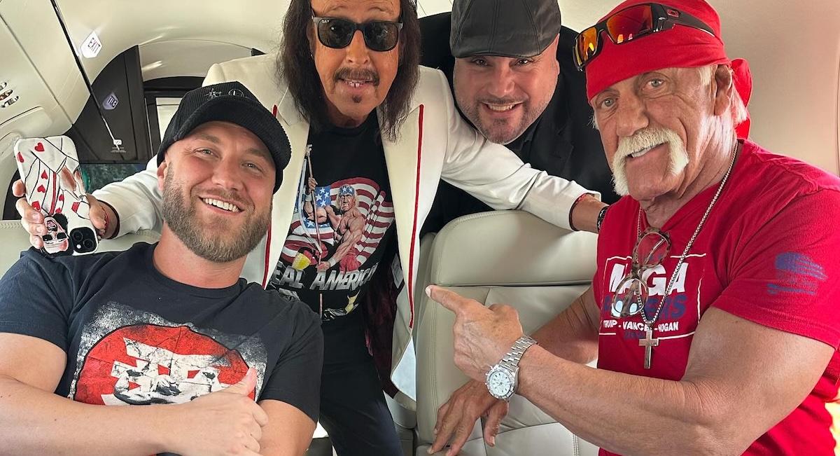 Nick Hogan and Hulk Hogan with 