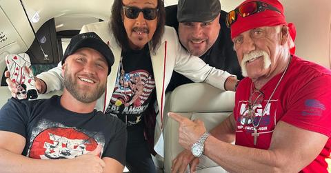 Nick Hogan and Hulk Hogan with