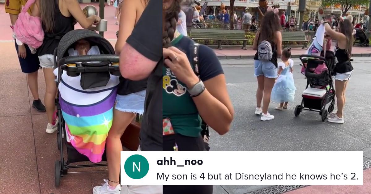 Disney Visitor Hides Child in Infant Stroller