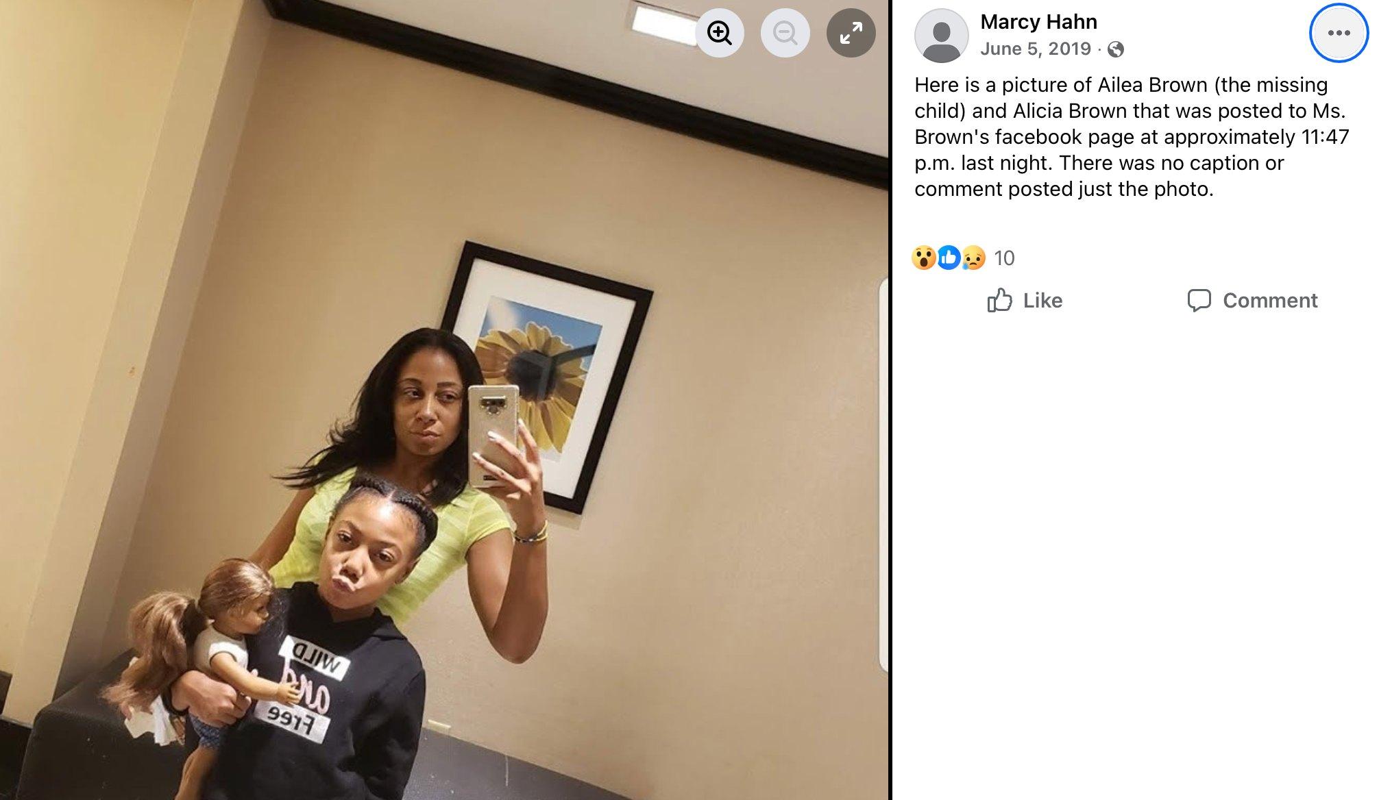 A alleged photo of Aliea and Alicia.