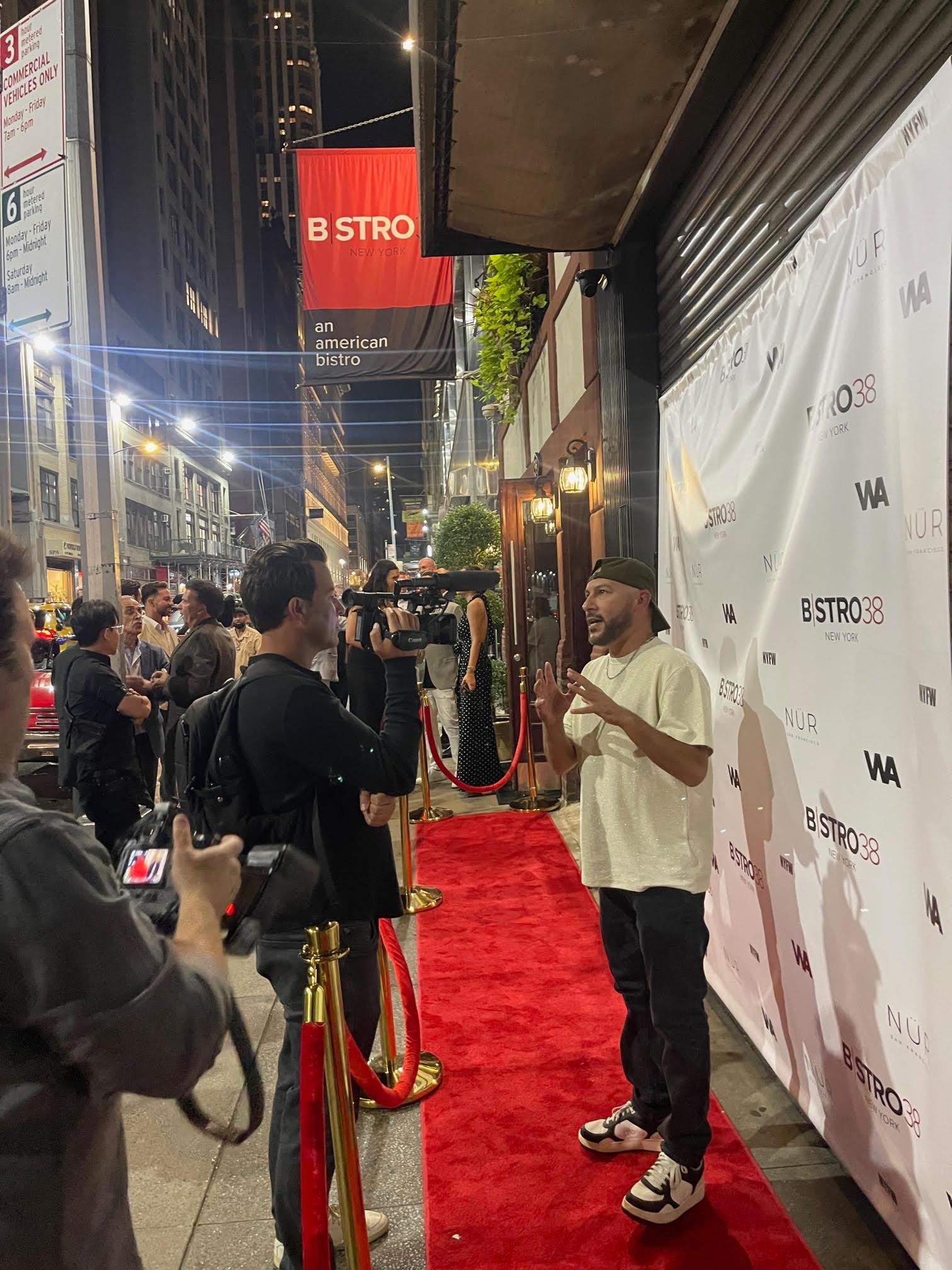 Bstro red carpet event for the opening of @38 lounge.