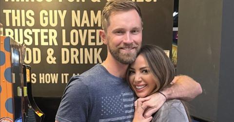 Kristen Doute and Luke Broderick at Dave & Buster's.