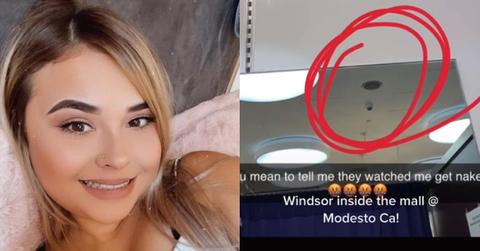 Fitting Room Camera Spotted