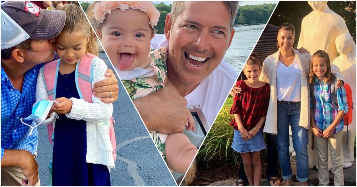 A collage of family photos from Sean Duffy's Instagram