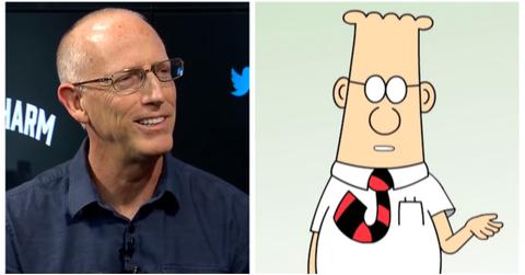 Let's Look Back on the Racist Comments Scott Adams Has Made
