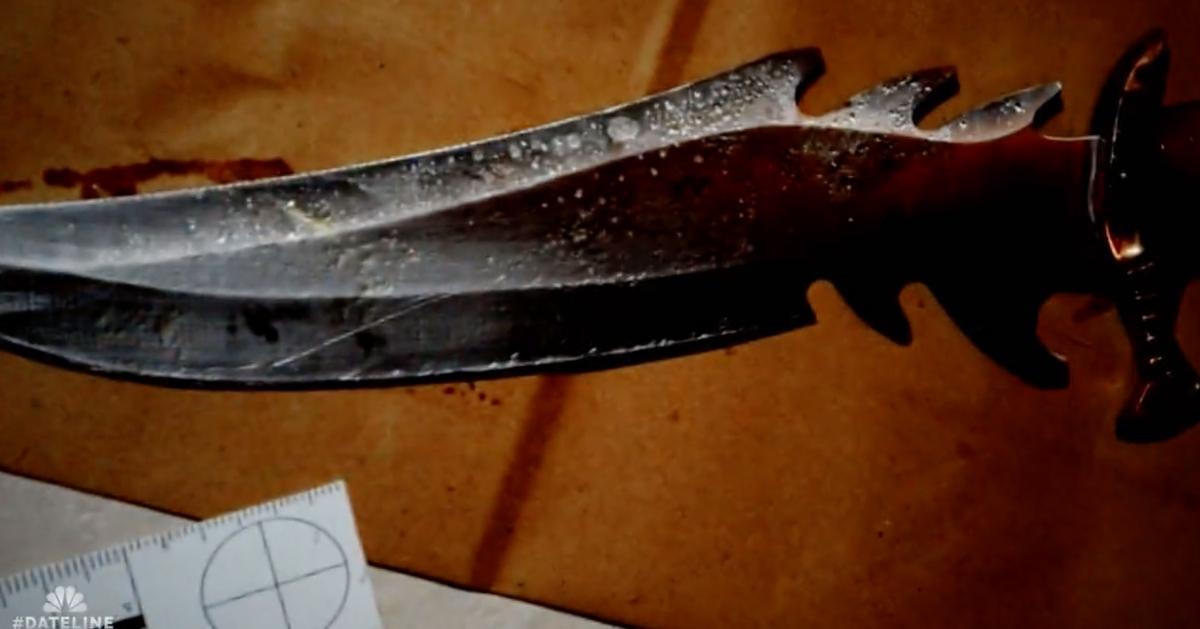 Knife used to kill Jill Halliburton Su