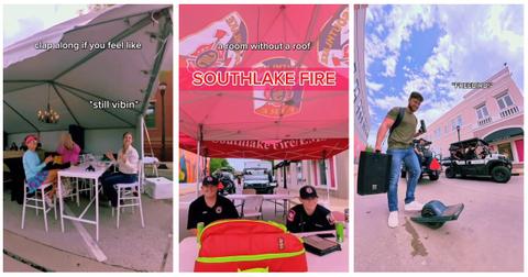 Farmer's Market Karen tries to turn down the music