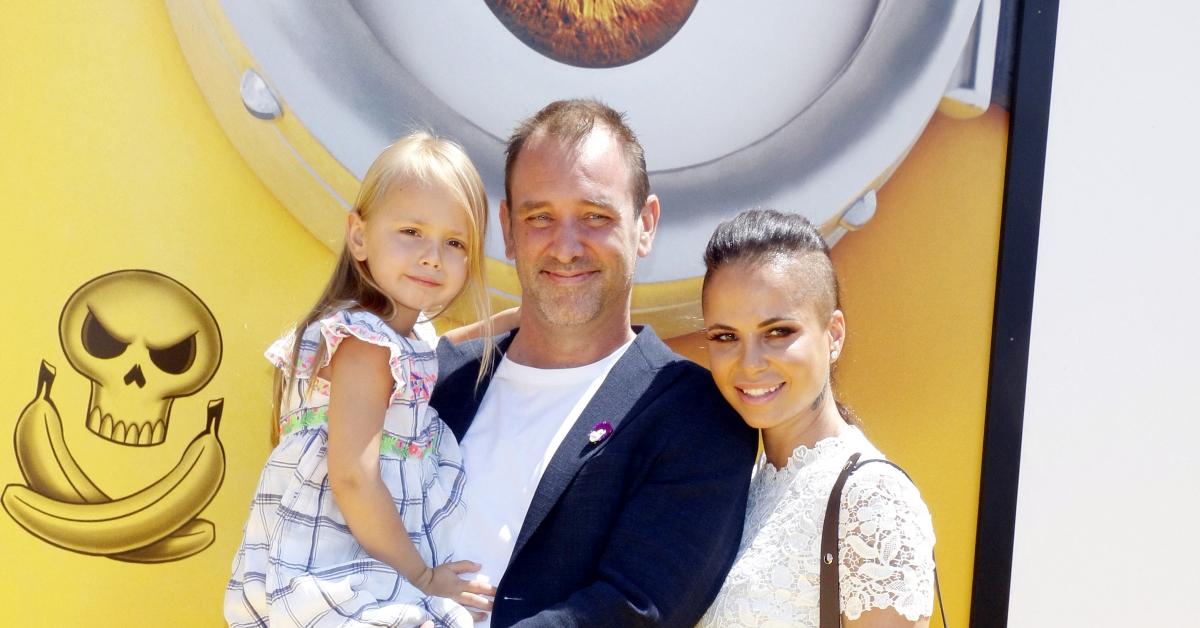 Trey Parker and his ex-wife Boogie Tillmon, along with their daughter