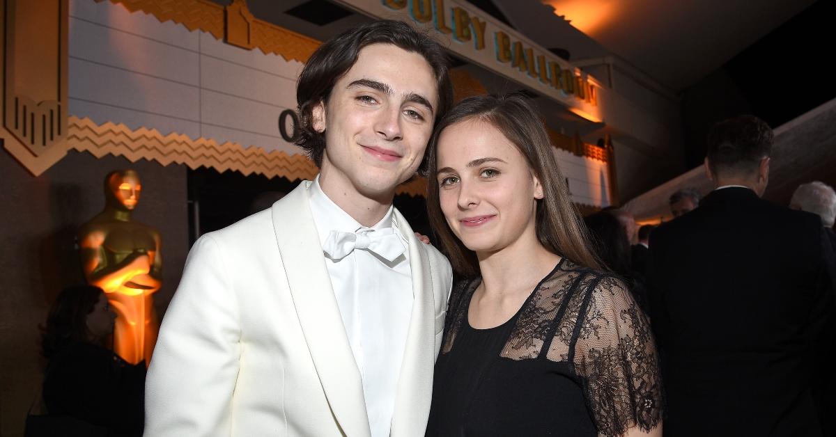 timothee chalamet sister