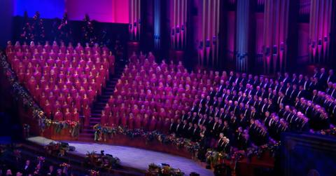 The Tabernacle Choir performing