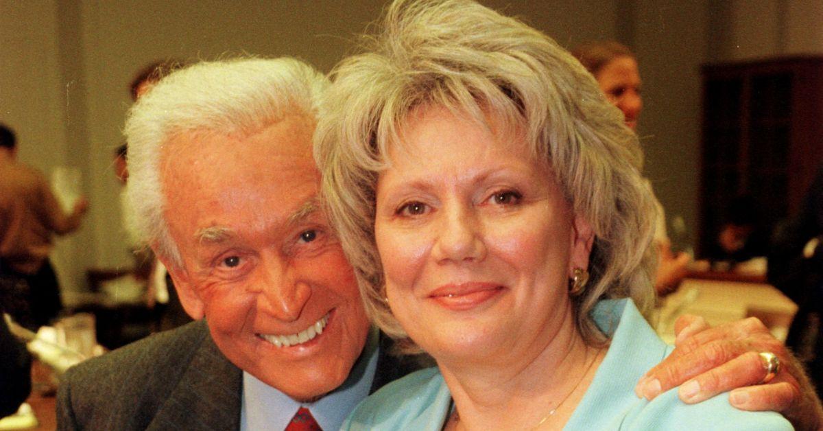 Bob Barker and Nancy Burnet at the Director of United Activists for Animal Rights after a hearing on the "Captive Elephant Accident Prevention Act of 1999" on Capitol Hill in 2000