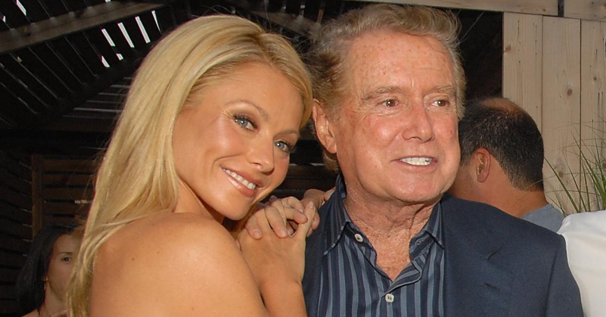 Regis Philbin and Kelly Ripa.