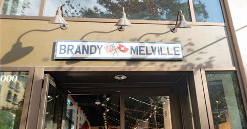 A Brandy Melville storefront
