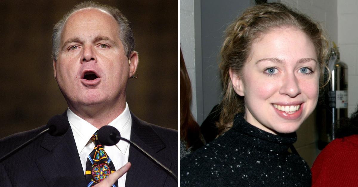 Rush Limbaugh and Chelsea Clingon