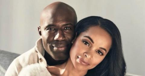 Terrell Davis and his wife, Tamiko Nash Davis.