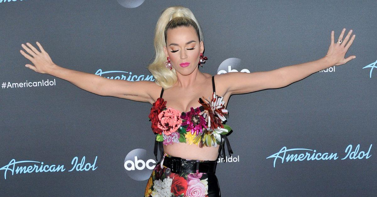 Katy Perry arrives at ABC's 'American Idol' live show 