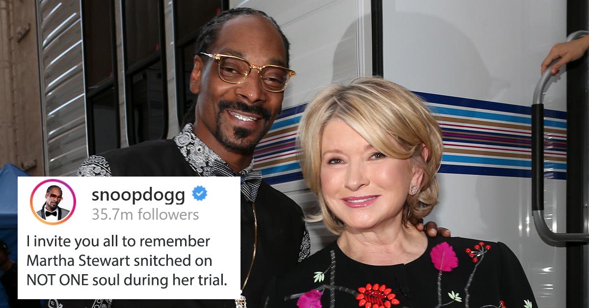 snoop dogg and martha stewart