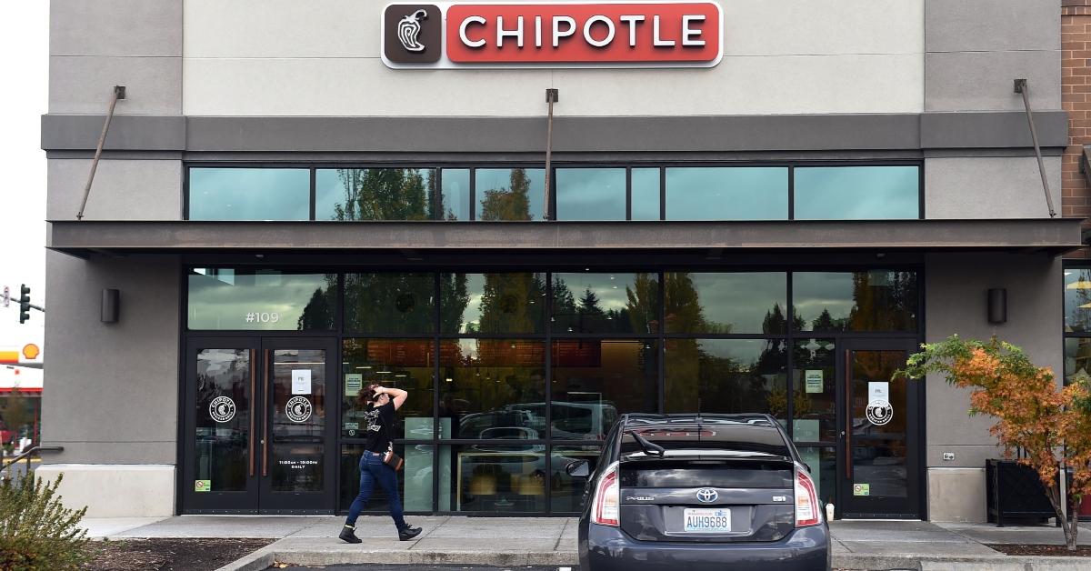 A chipotle storefront in Vancouver, Wash.