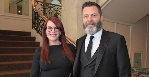 Nick Offerman and Megan Mullally