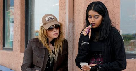 Natasha Lyonne as Charlie Cale, Megan Suri as Sara in 'Poker Face.'