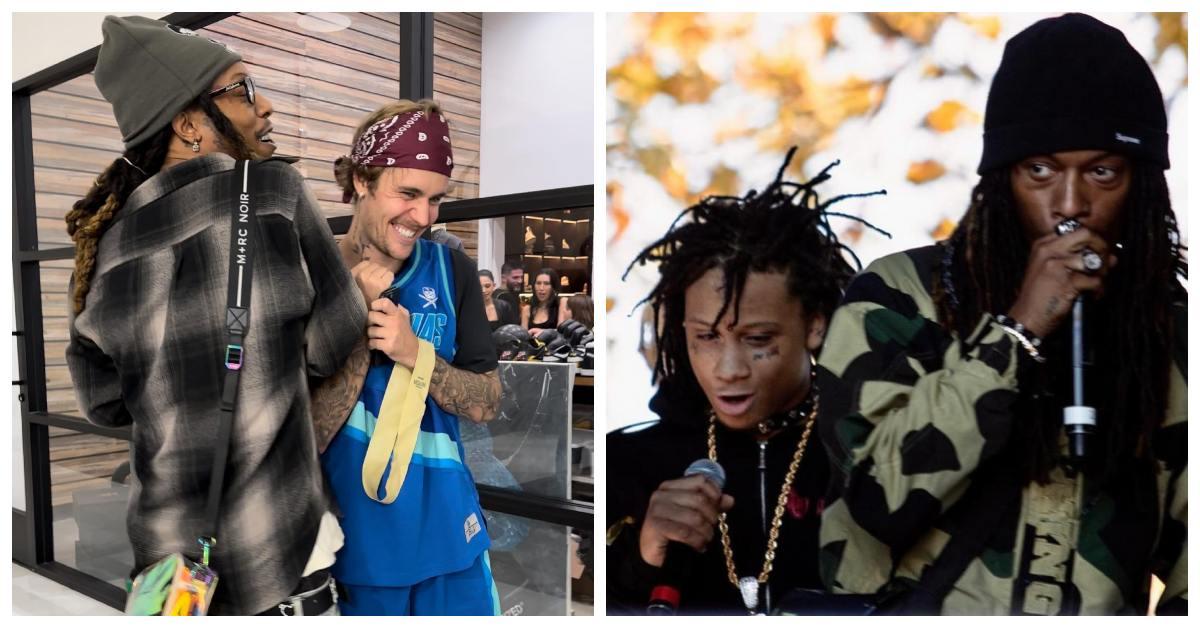 Chris King with Justin Bieber and Trippie Redd