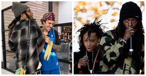 Chris King with Justin Bieber and Trippie Redd