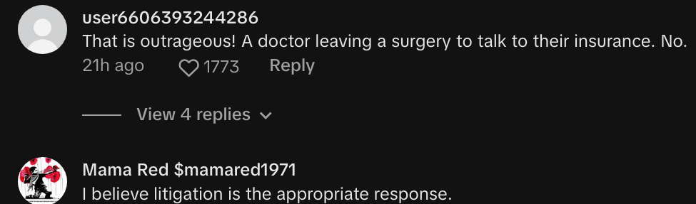 doctor called out of surgery