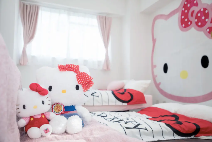 hello kitty airbnb