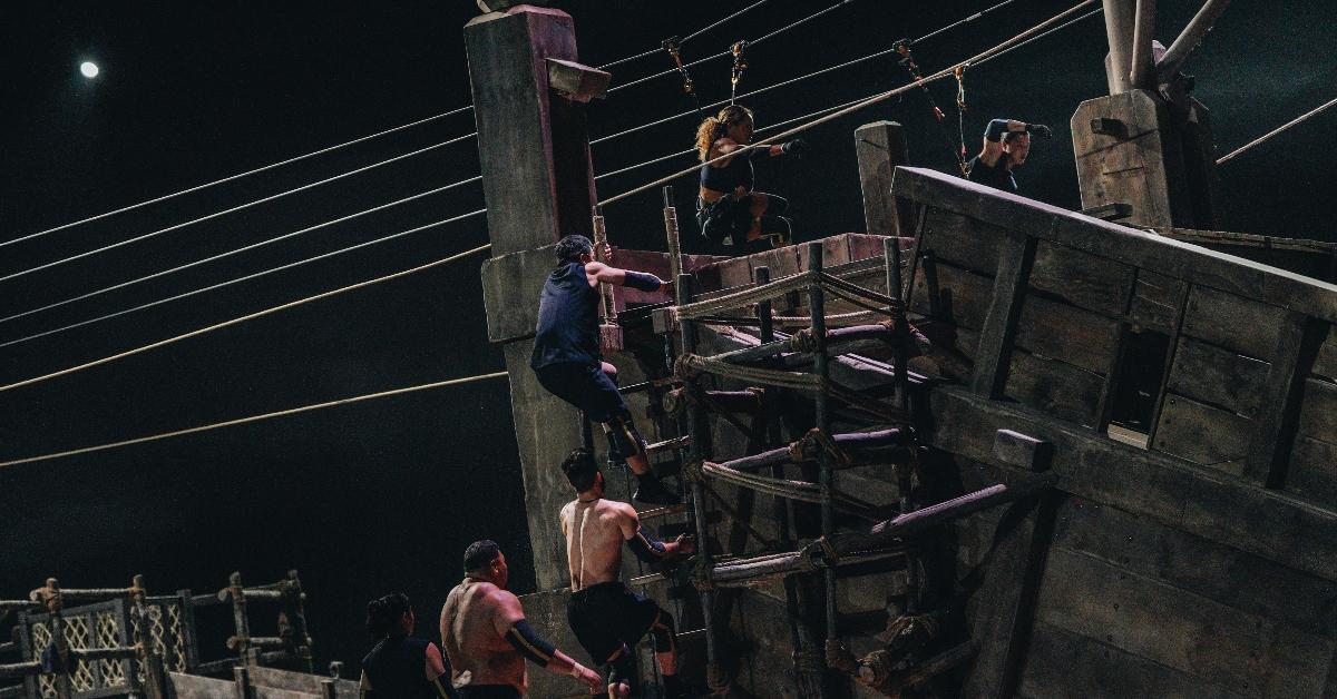 Manny Pacquiao competes with Team Philippines