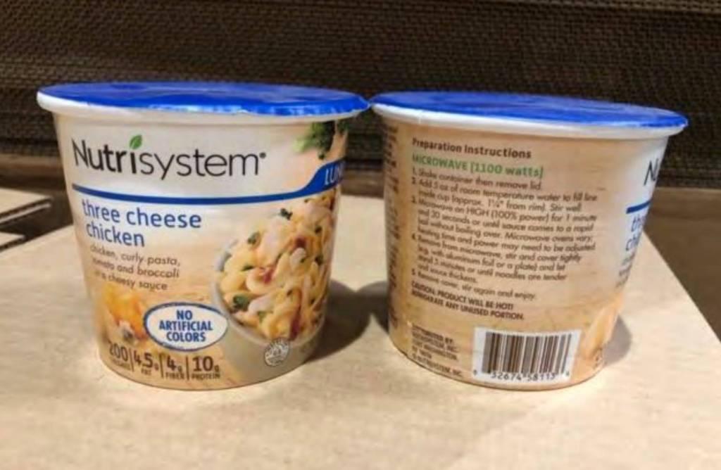 chicken recall nutrisystem