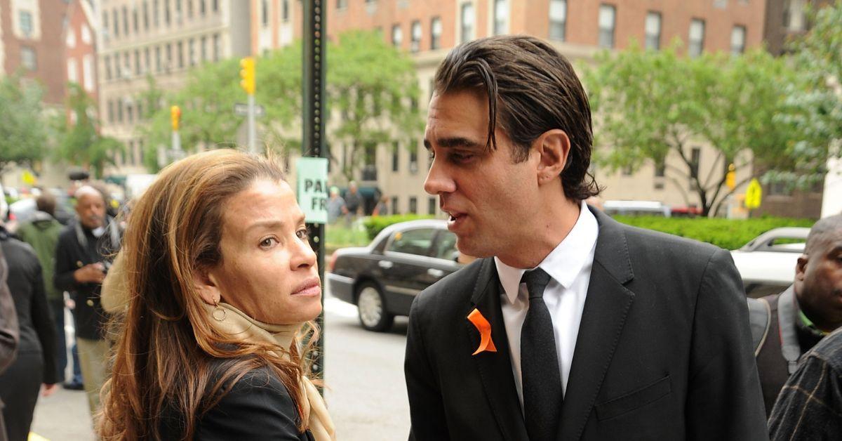 (l-r): Jenny Lumet and Bobby Cannavale at Lena Horne's funeral.