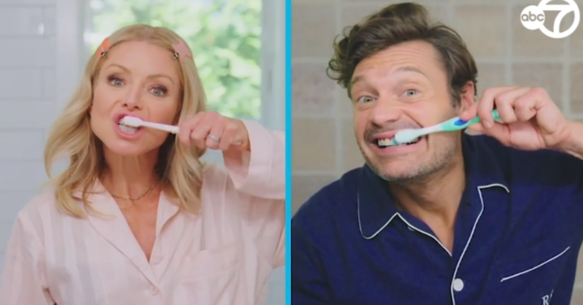 Kelly Ripa and Ryan Seacrest