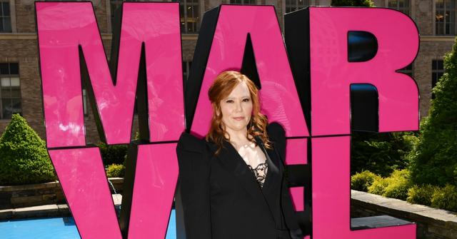 Alex Borstein, in a black blazer, attends a 'Marvelous Mrs. Maisel' pop-up event.