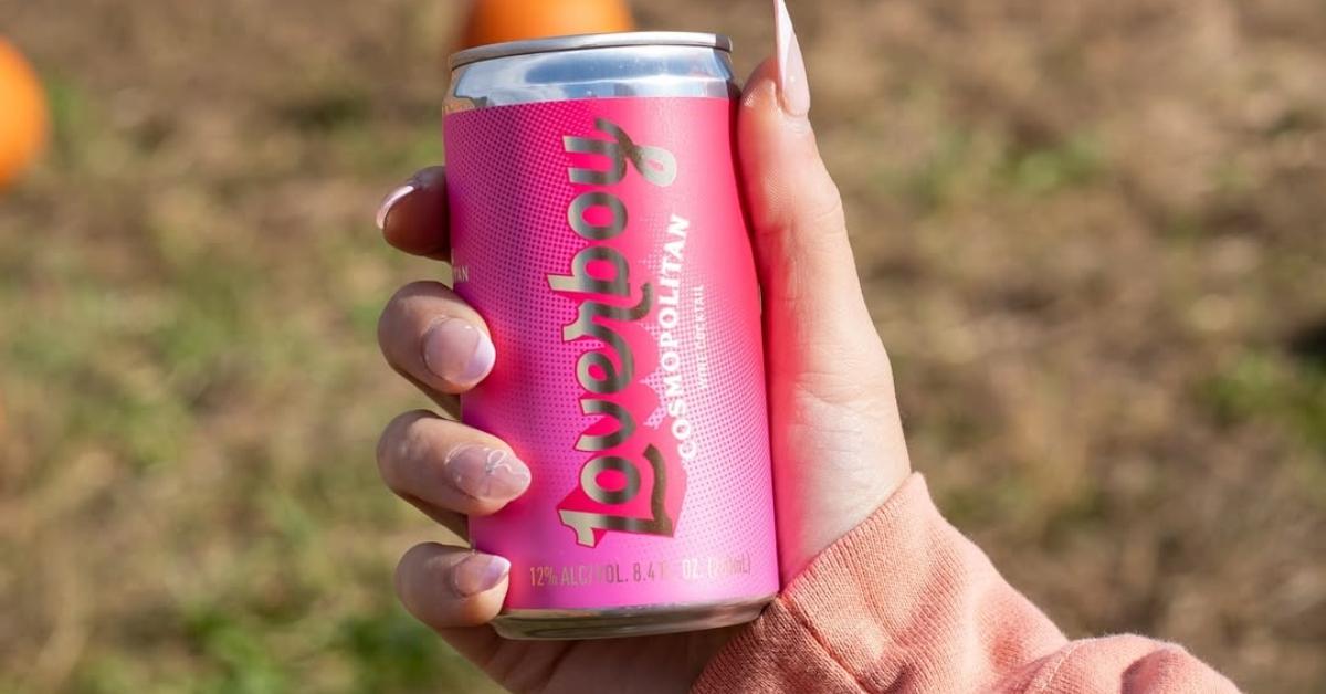 A can of one of the Loverboy drinks.