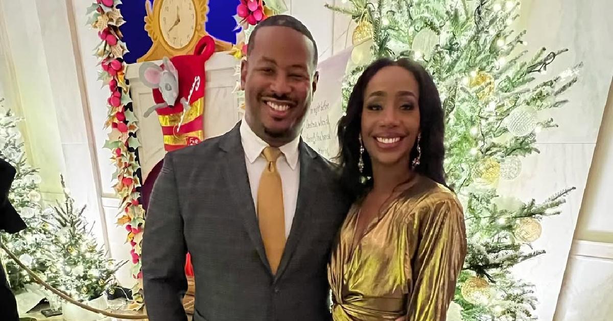 (l-r): Marcus Richardson and Abby Phillip