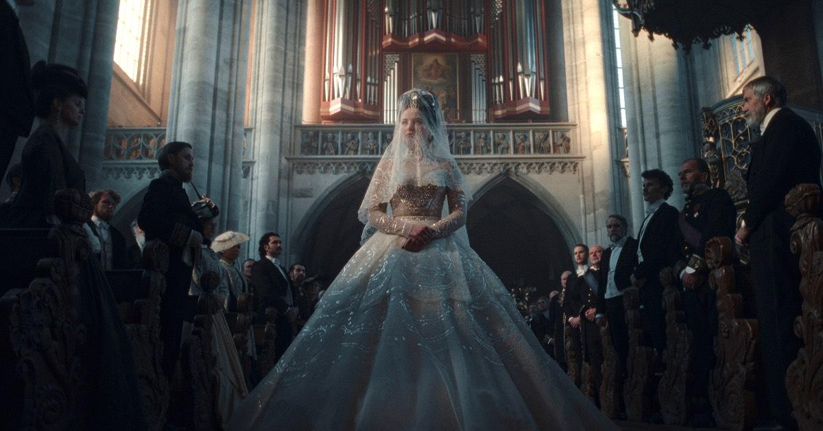 Devrim Lingnau as Empress Elisabeth in Netflix's 'The Empress.'