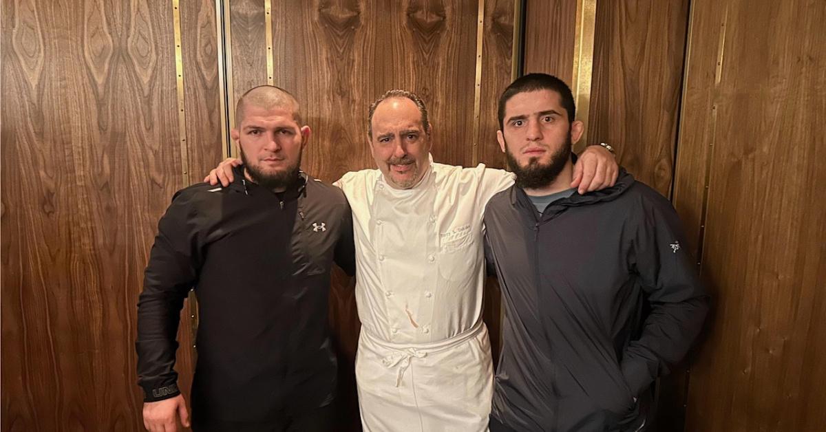 ufc fighters khabib nurmagomedov islam makhachev chef barry dakake barrys downtown prime