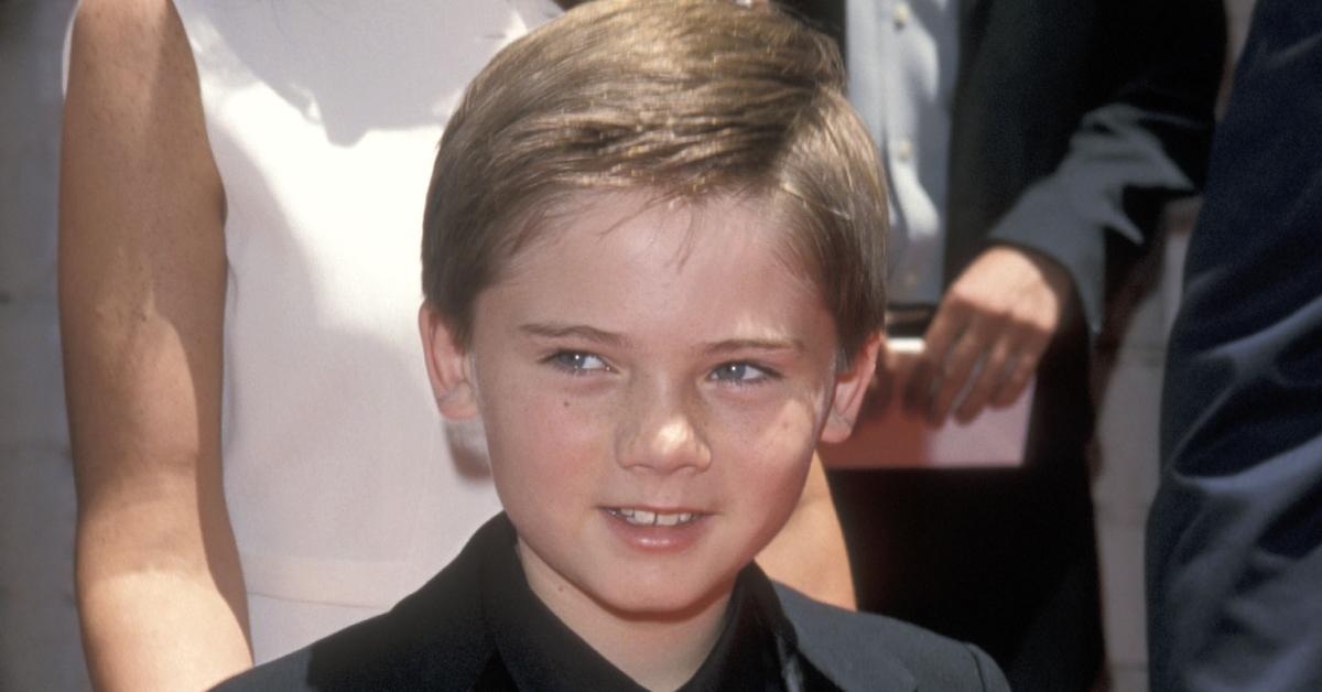 Jake Lloyd at the 'Star Wars: Episode I – The Phantom Menace' premiere in 1999.